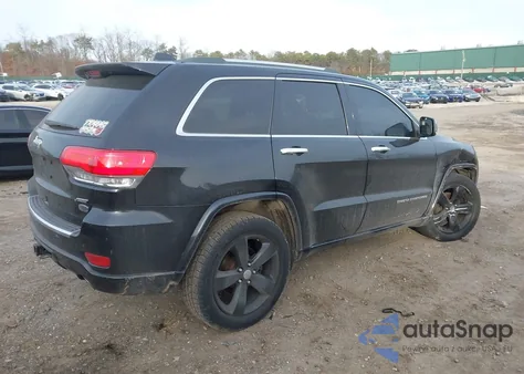 2014 Jeep Grand Cherokee Overland из США, поврежденный, VIN 1C4RJFCG7EC178980